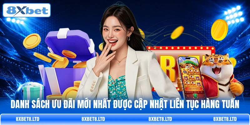 Danh sách ưu đãi mới nhất được cập nhật liên tục hàng tuần